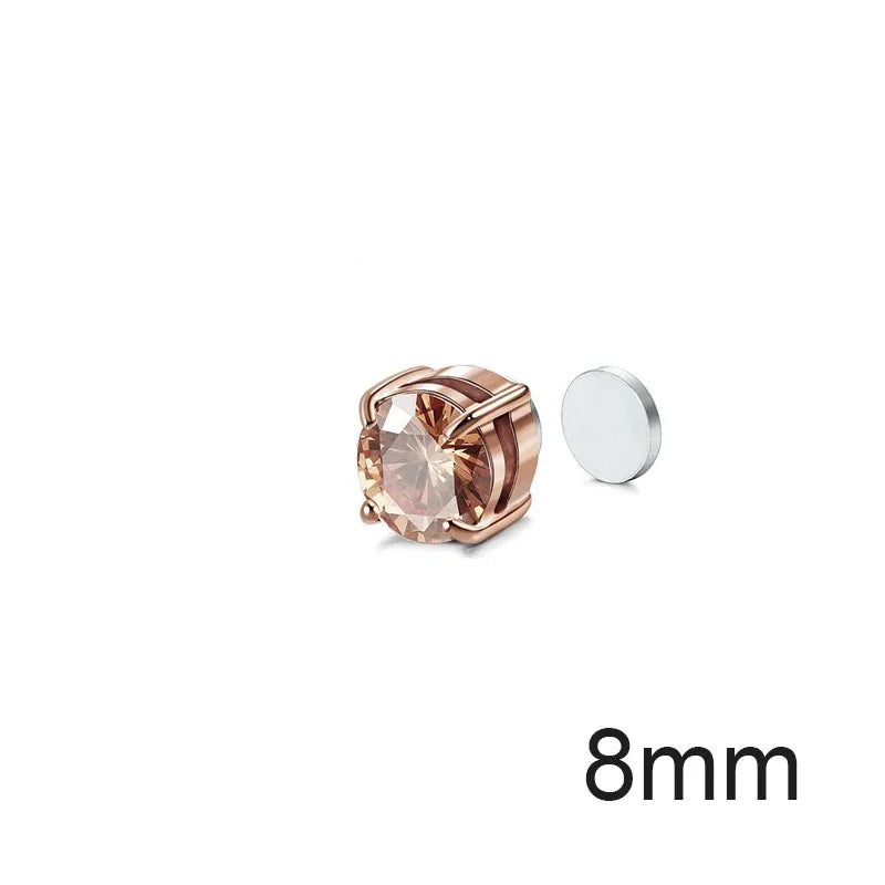 DRAVEN — Shining Zircon Magnetic Ear Studs
