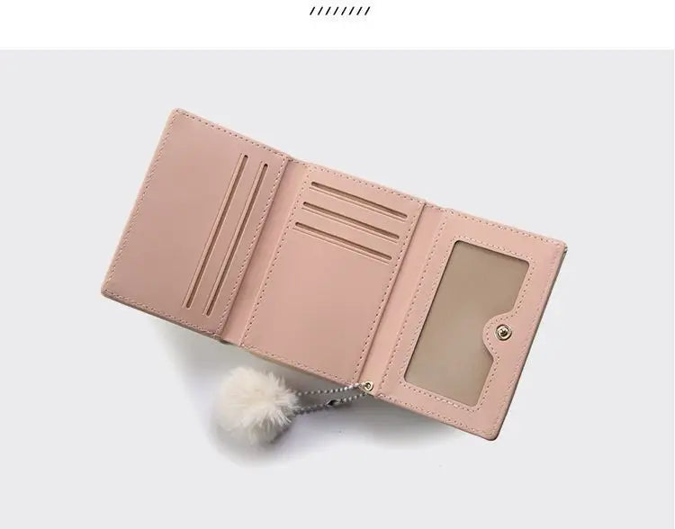 Trifold Wallet Women 2025 Fresh College Style Design – Elegant Men's Accessory | Accessorio Uomo Elegante