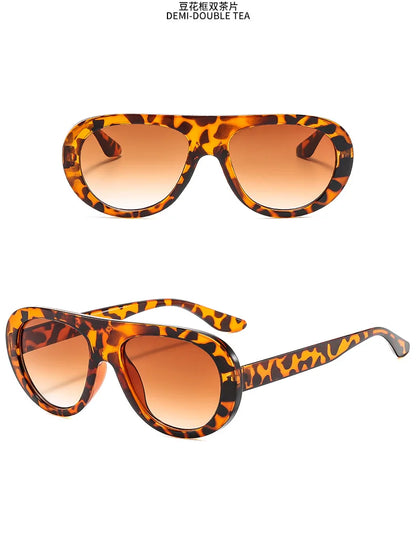 Oversized Sunglasses – Designer Punk UV400 Eyewear – Elegant Men's Accessory | Accessorio Uomo Elegante