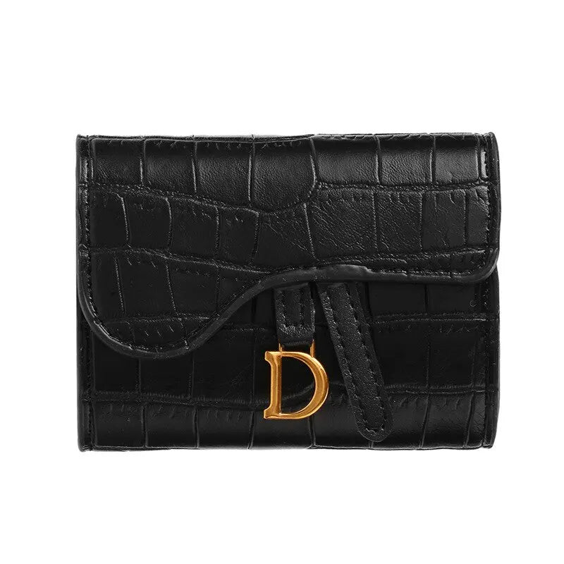 DRAVEN — Mini PU Leather Wallet Women Luxury Card Holder