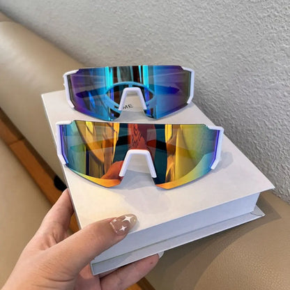 Cycling Sport Sunglasses – Clear Windproof Design – Elegant Men's Accessory | Accessorio Uomo Elegante