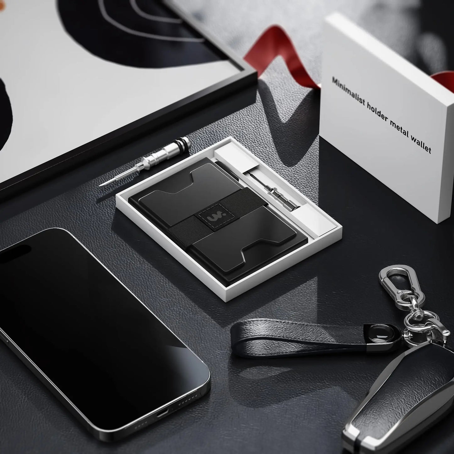 DRAVEN — Metal Pop Up Wallet Men RFID Slim Card Holder