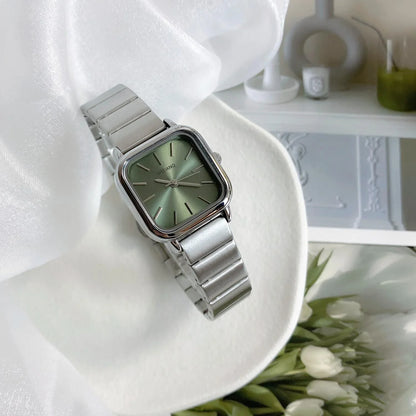 Refined Beauty – Women’s Luxury Steel Watch with Elegant Mesh Strap – Elegant Men's Accessory | Accessorio Uomo Elegante