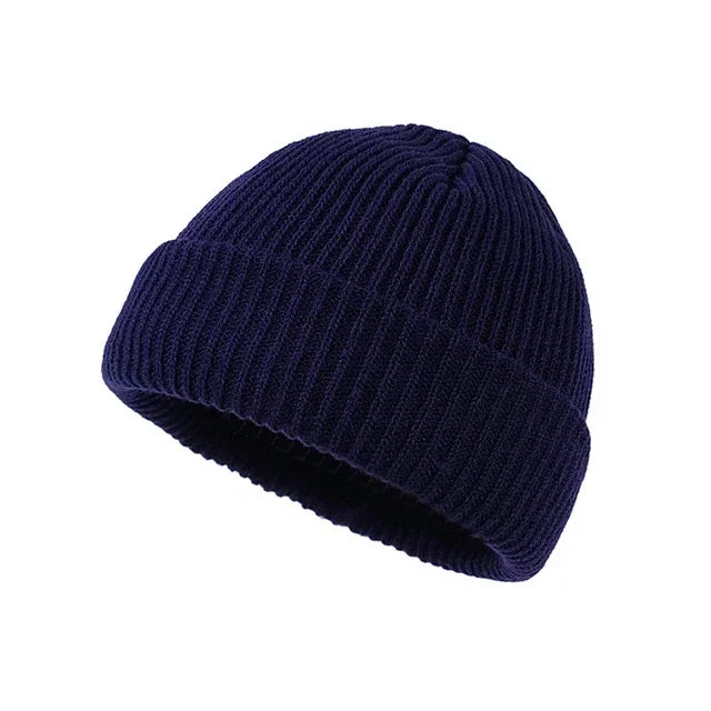 DRAVEN — Classic Wool Beanie – Minimal Warm Knit Hat