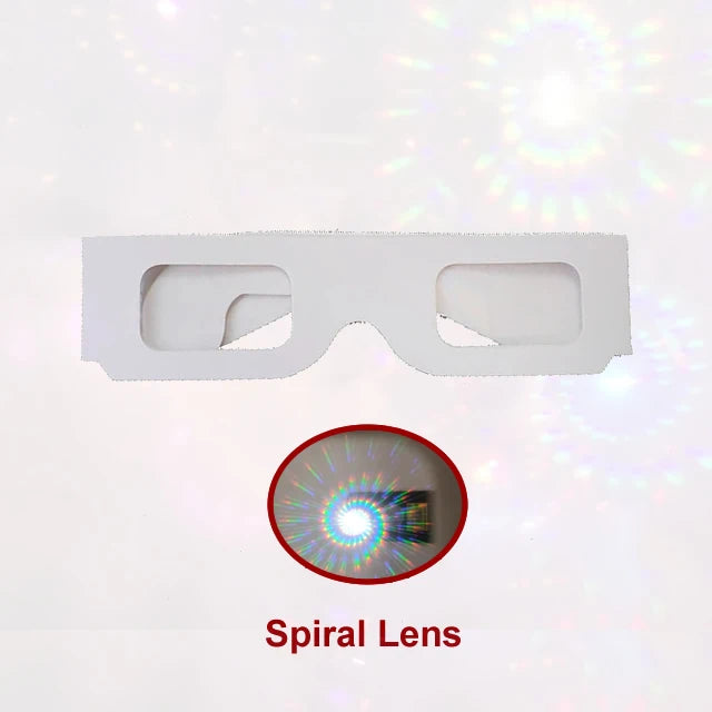 DRAVEN — Diffraction Party Glasses – Love & Firework Light Show Set (5PCS)