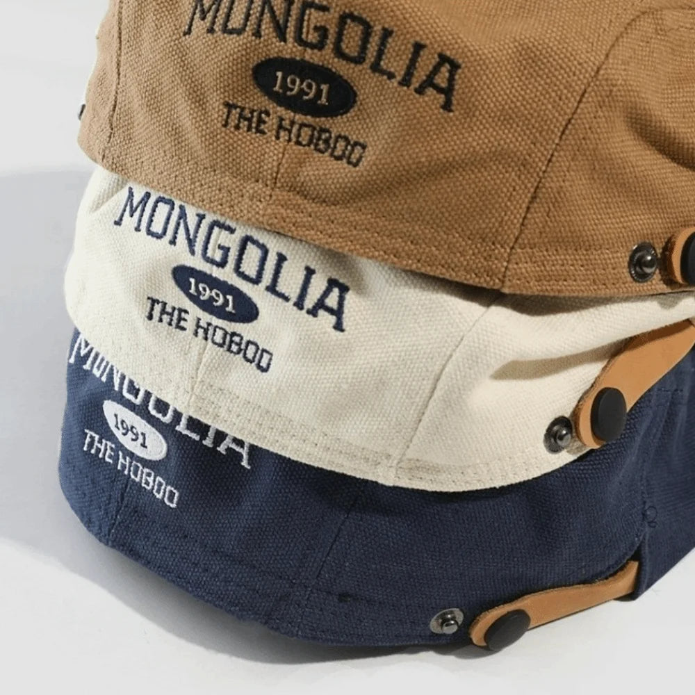 DRAVEN — Vintage Embroidered Beret – Classic Street Newsboy Cap