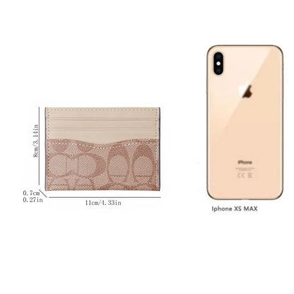 Luxury PU Leather Wallet Women Minimalist Short Design – Elegant Men's Accessory | Accessorio Uomo Elegante