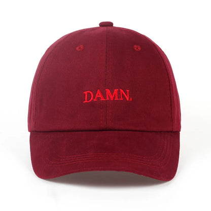 DAMN Embroidered Snapback – Unisex Designer Street Cap