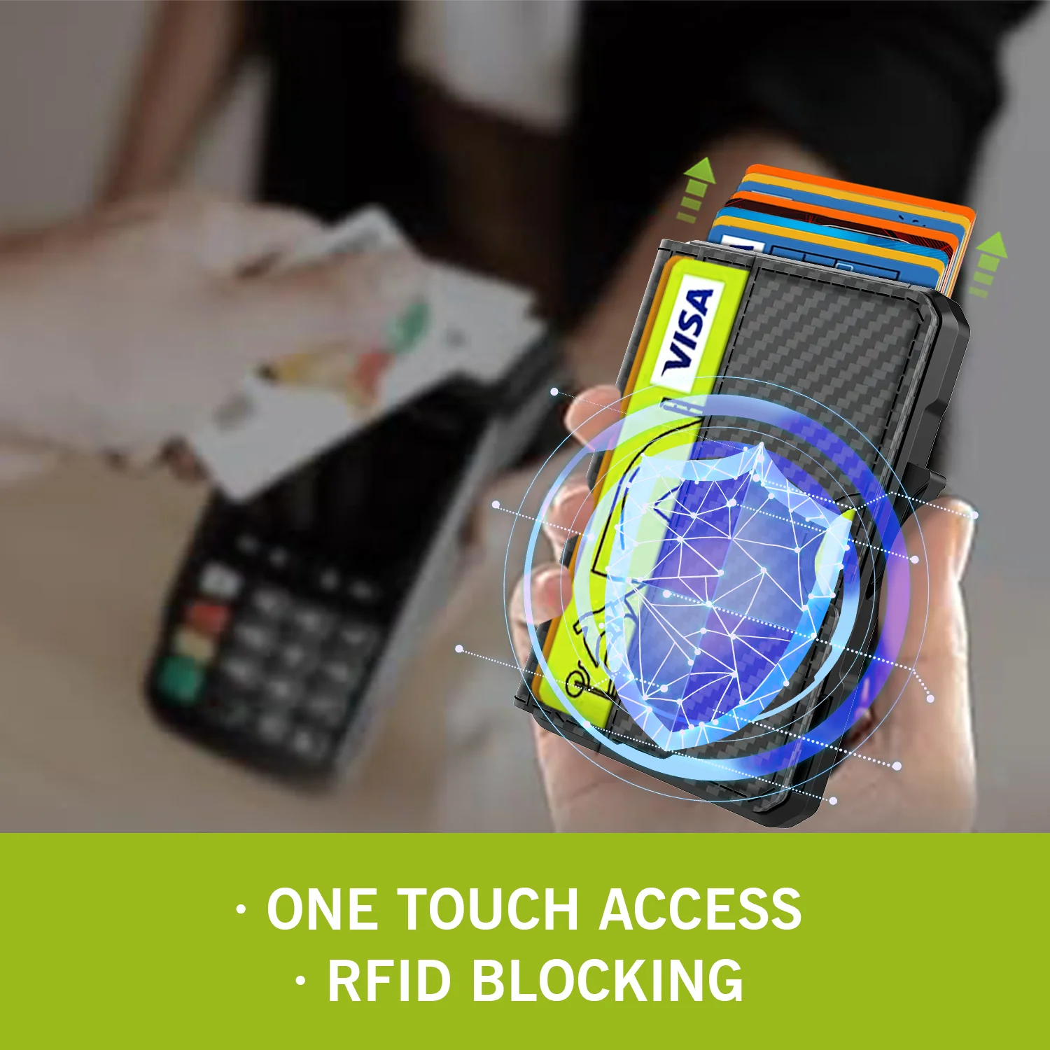 Slim Leather Wallet Men RFID Bifold Money Clip – Elegant Men's Accessory | Accessorio Uomo Elegante