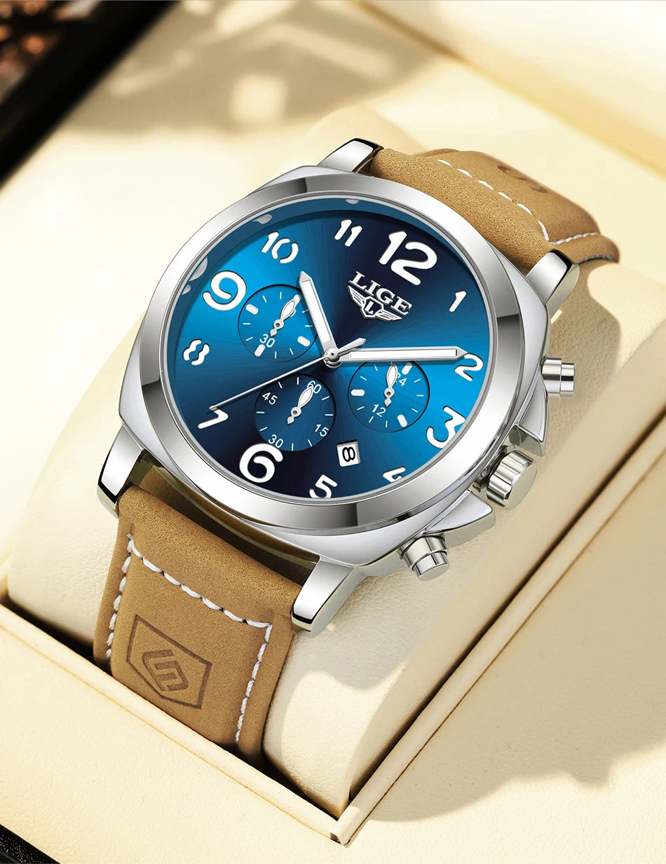 DRAVEN — Men’s Luxury Chronograph Watch – Sporty & Waterproof Design