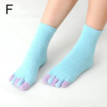 Five Toe Cotton Socks – Women’s Kawaii Casual Style – Elegant Men's Accessory | Accessorio Uomo Elegante