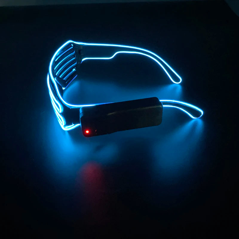 DRAVEN — Wireless LED Glow Sunglasses – Carnival Party Style