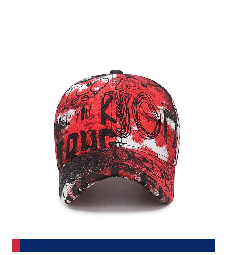 DRAVEN — Graffiti Street Baseball Cap – Unisex Trendy Style
