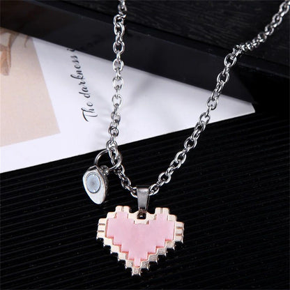 Magnetic Attraction Couple Necklace – Valentine’s Day Friendship Jewelry Set