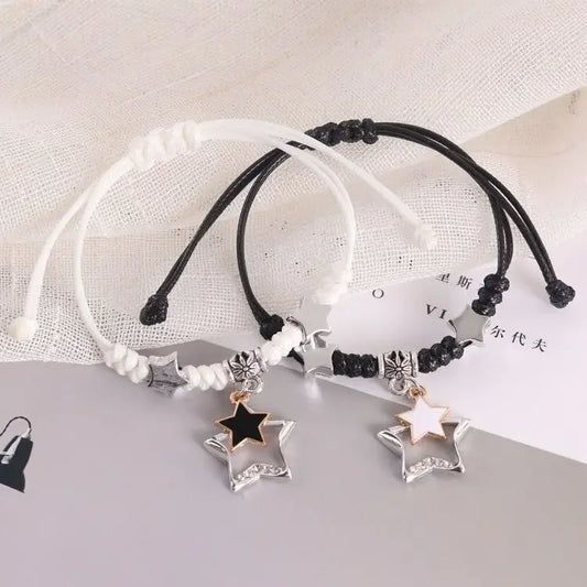 DRAVEN — Star Charm Couple Rope Bracelets — Bracelets | DRAVEN