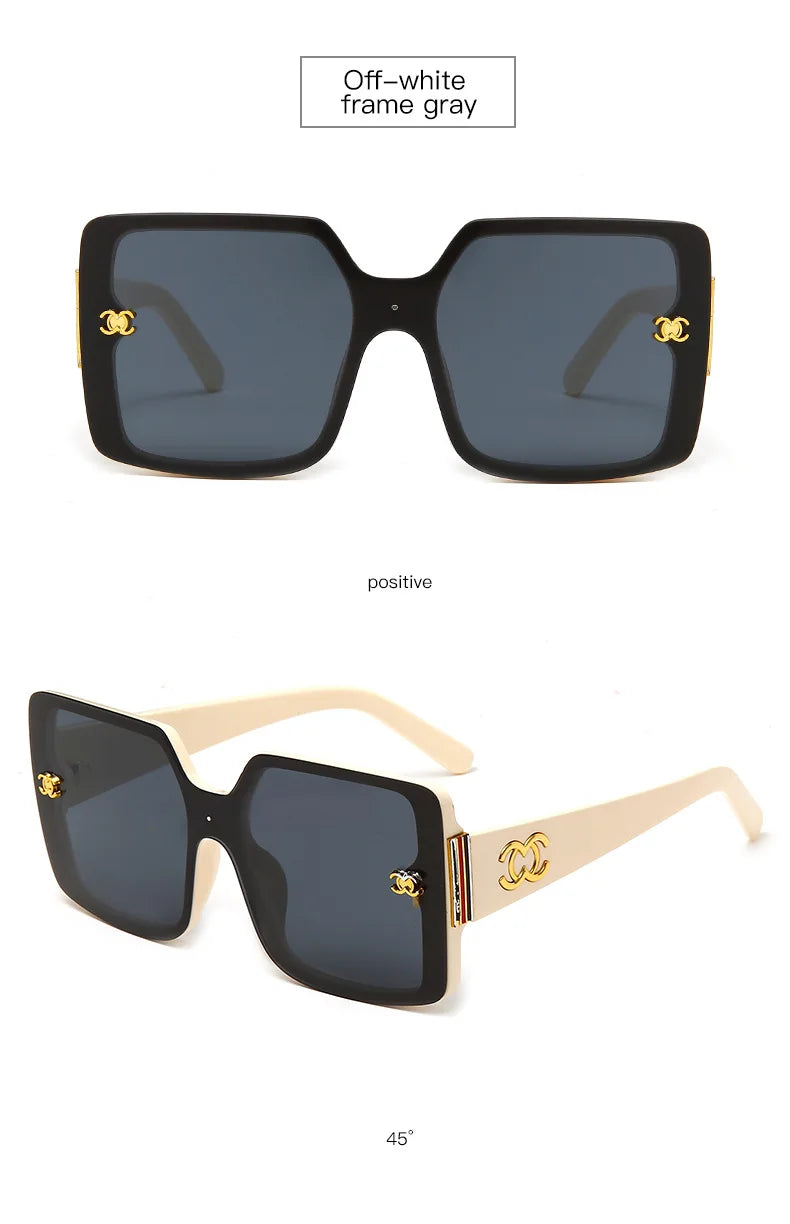 DRAVEN — Luxury Square Sunglasses – Modern Glamour Design