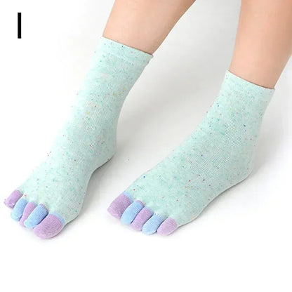 Five Toe Cotton Socks – Women’s Kawaii Casual Style – Elegant Men's Accessory | Accessorio Uomo Elegante