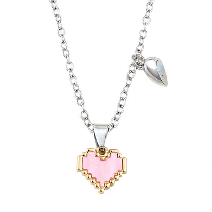 Magnetic Attraction Couple Necklace – Valentine’s Day Friendship Jewelry Set