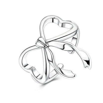 Blue Zircon Butterfly Silver Ring – Elegant Men's Accessory | Accessorio Uomo Elegante