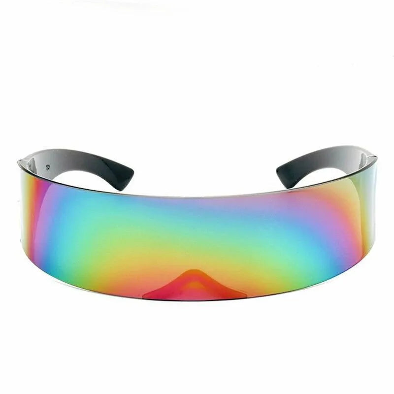 DRAVEN — Robot LED Party Sunglasses – Futuristic Nightclub Style