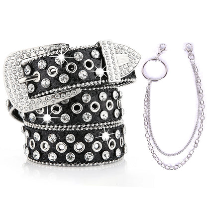 Y2K Gothic Chain Belt Women 2025 Shiny Punk Design – Elegant Men's Accessory | Accessorio Uomo Elegante