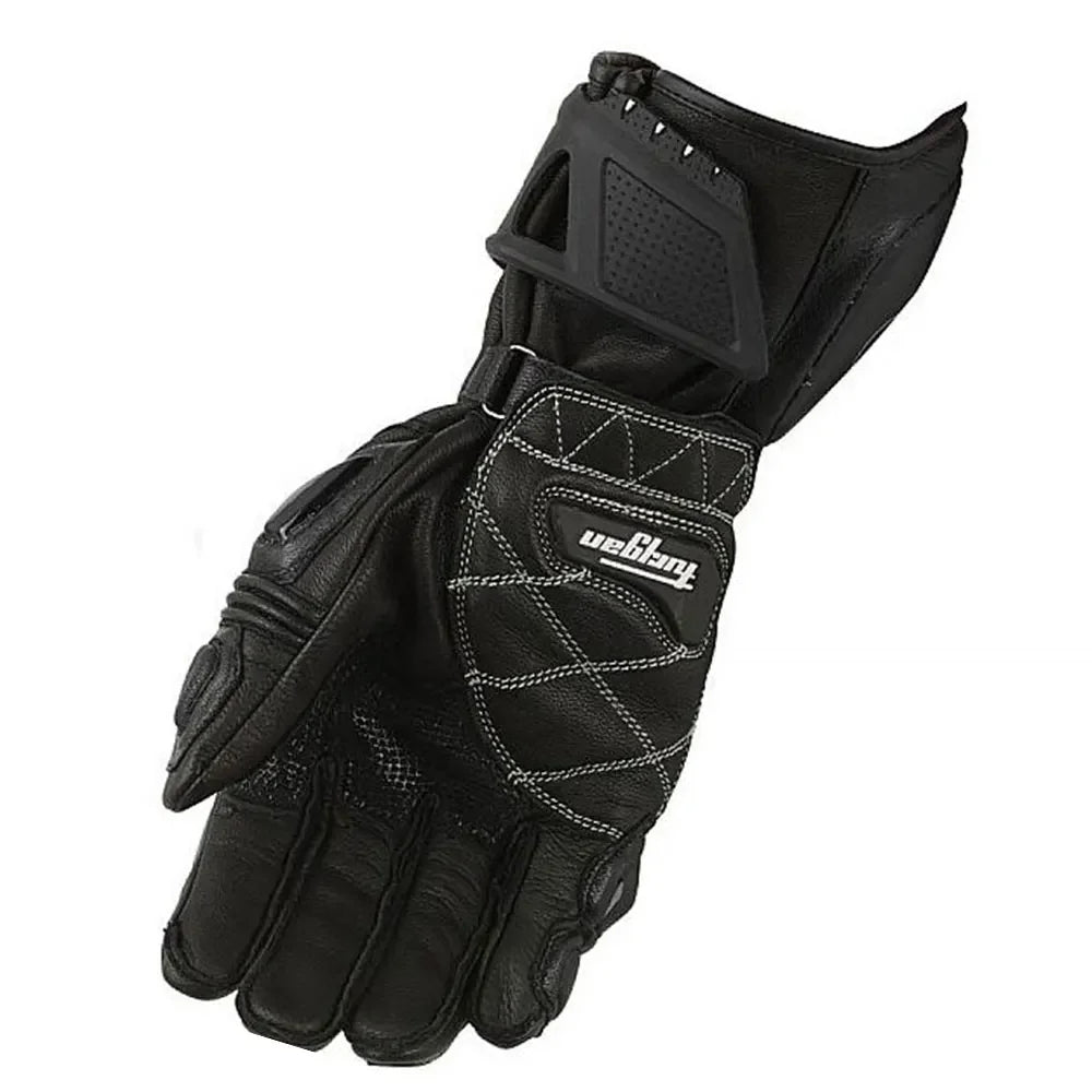 DRAVEN — Motorcycle Leather Gloves – Windproof Riding Style