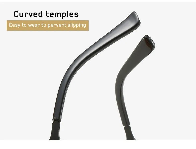 DRAVEN — Polarized Metal Sunglasses – High-End Punk Style