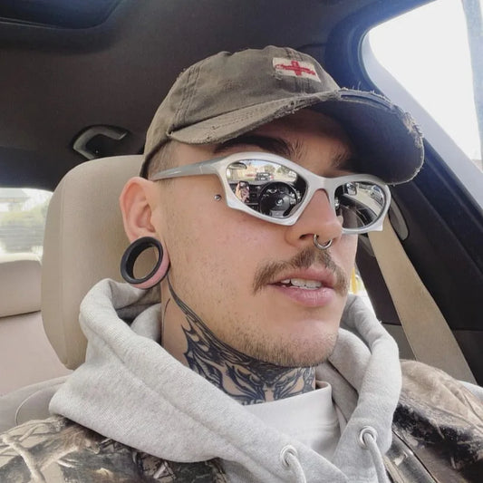 DRAVEN — Polygon Sunglasses –  Punk Vintage UV400 Eyewear — Sunglasses | DRAVEN