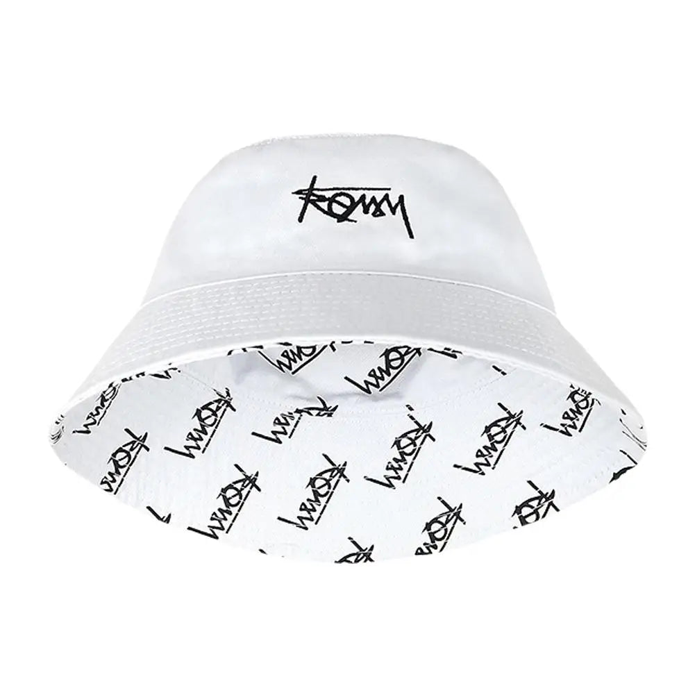 DRAVEN — Letter Embroidered Bucket Hat – Unisex Casual Street Style
