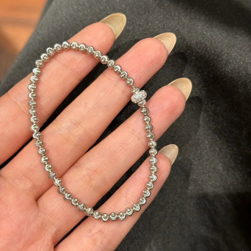 DRAVEN — Diamond Inlaid Beaded Bracelet