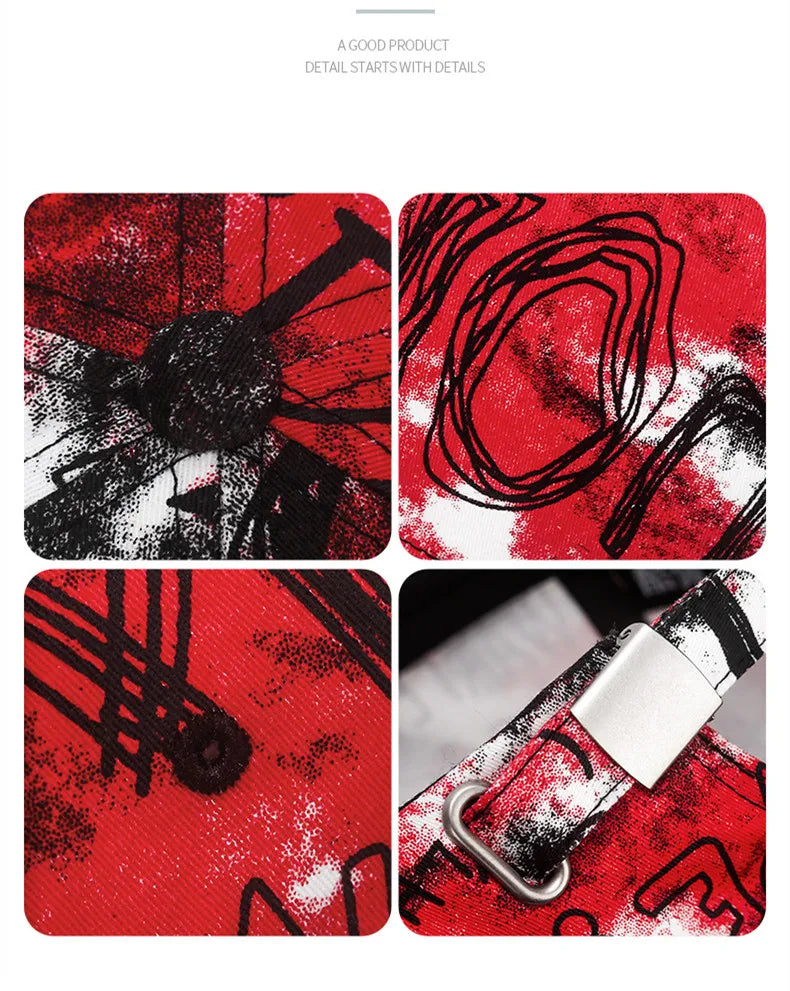 DRAVEN — Graffiti Street Baseball Cap – Unisex Trendy Style