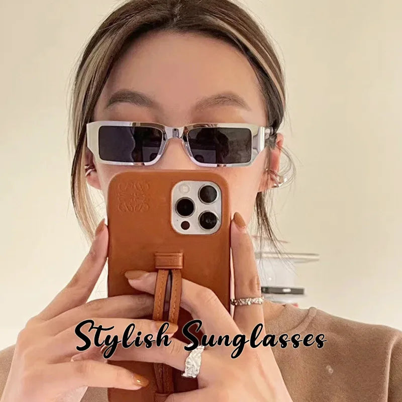 DRAVEN — Square Street Sunglasses – Minimalist Chic Shield