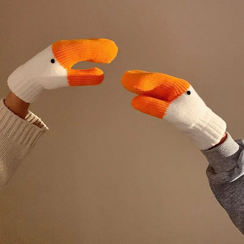 DRAVEN — Cute Wool Plush Gloves – Winter Warm Couple Style