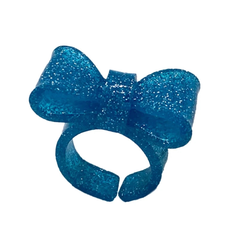 DRAVEN — Colorful Bowknot Resin Ring