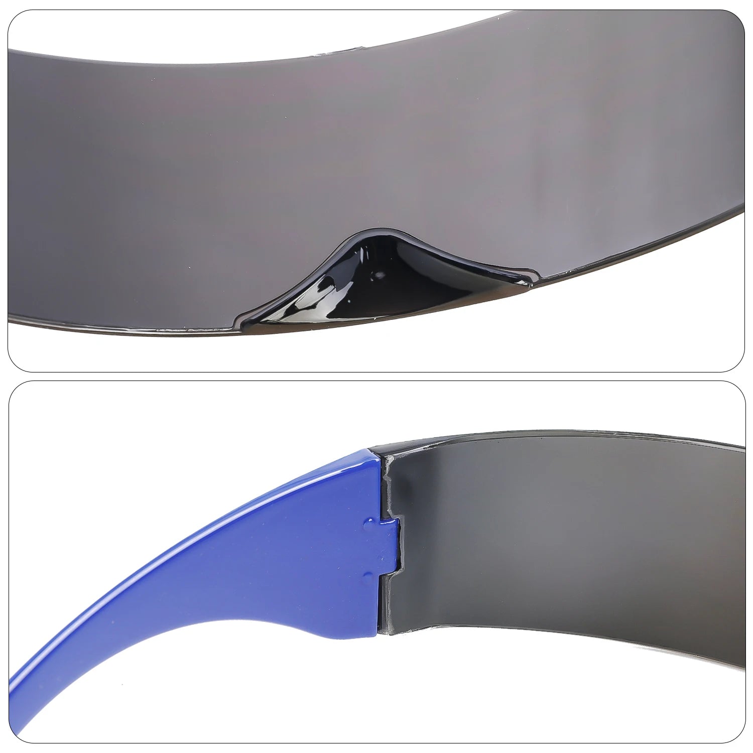 Futuristic Tech Sunglasses – Y2K Visor Style – Elegant Men's Accessory | Accessorio Uomo Elegante