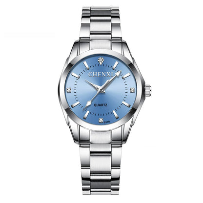 Women’s Luxury Steel Watch – Luminous Quartz & Elegant Design – Elegant Men's Accessory | Accessorio Uomo Elegante