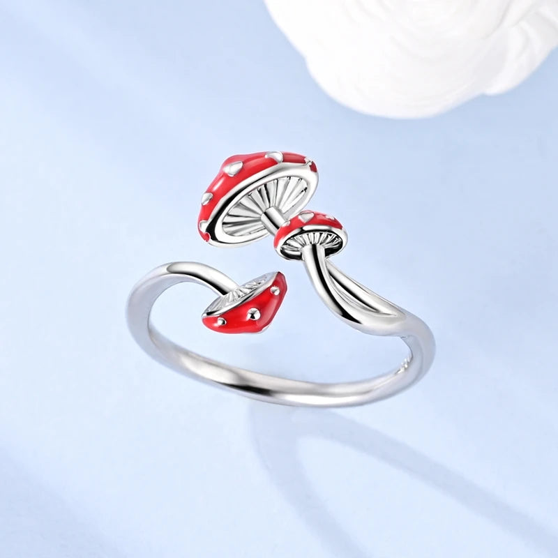 DRAVEN — Blue Zircon Butterfly Silver Ring