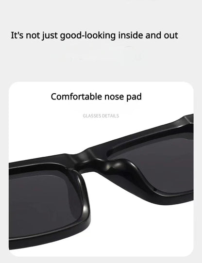 Minimal Square Luxury Sunglasses – Unisex Fashion Shades – Elegant Men's Accessory | Accessorio Uomo Elegante