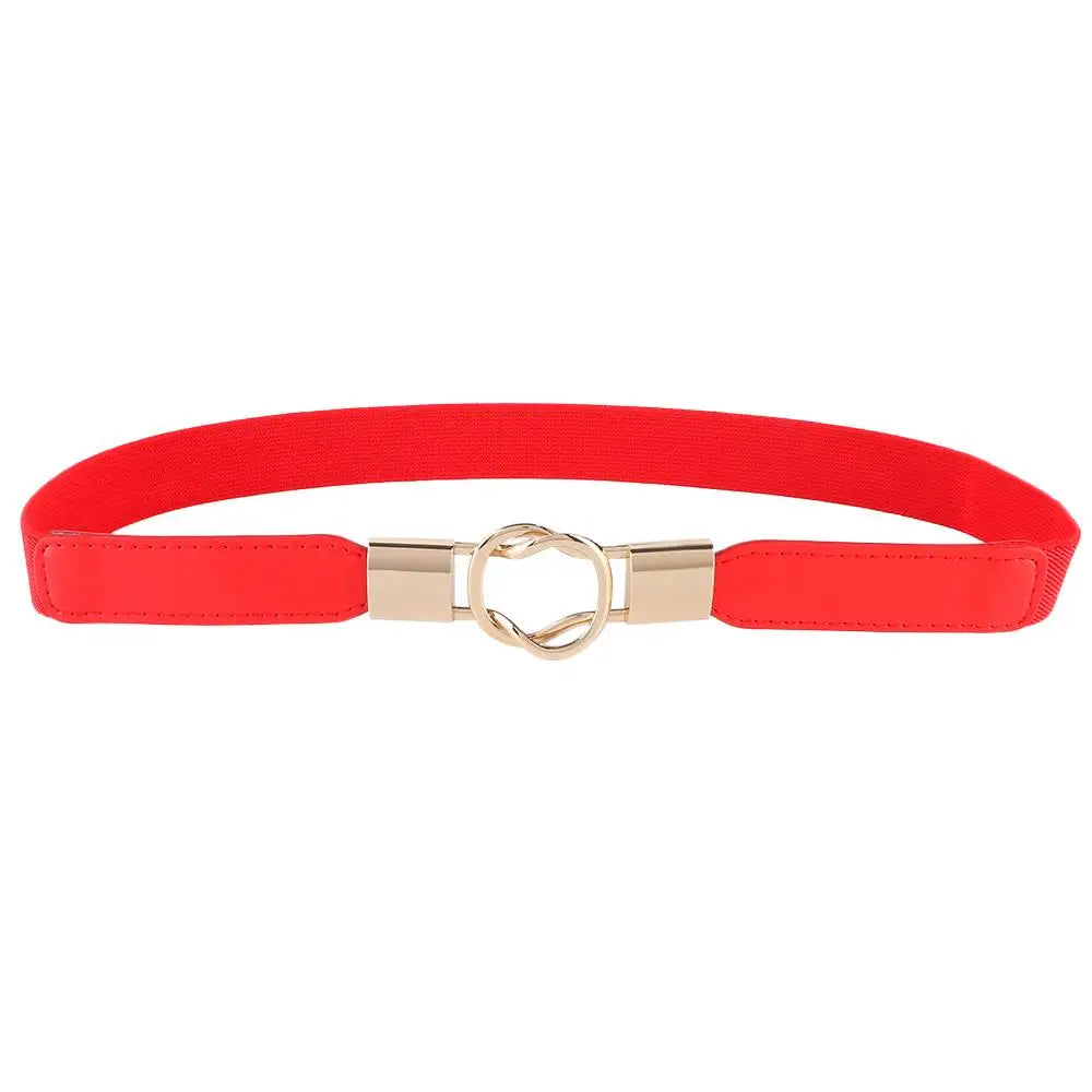 DRAVEN — Elastic Leaf Belt Women Thin Elegant Waistban