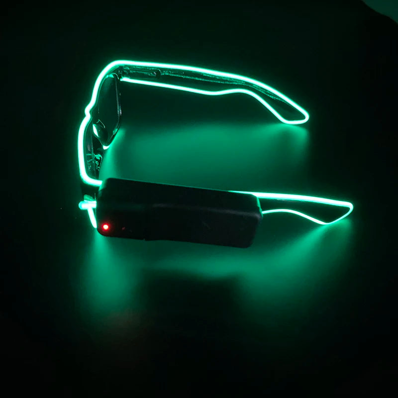 DRAVEN — Wireless LED Glow Sunglasses – Carnival Party Style