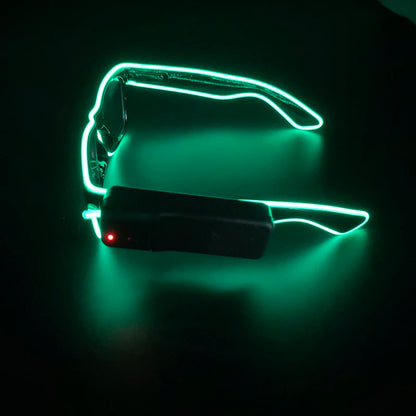 Wireless LED Glow Sunglasses – Carnival Party Style
