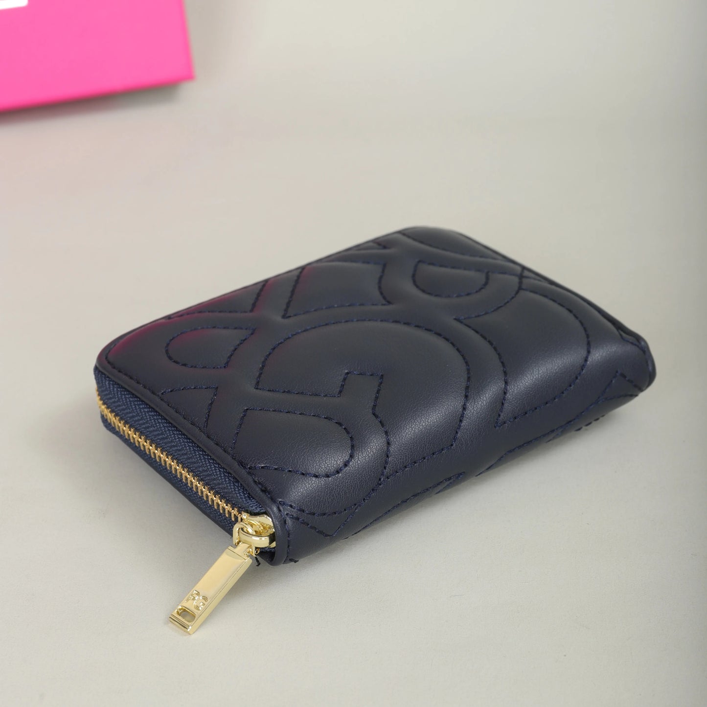 DRAVEN — Retro Leather Wallet Unisex 2025 Letter Print Design