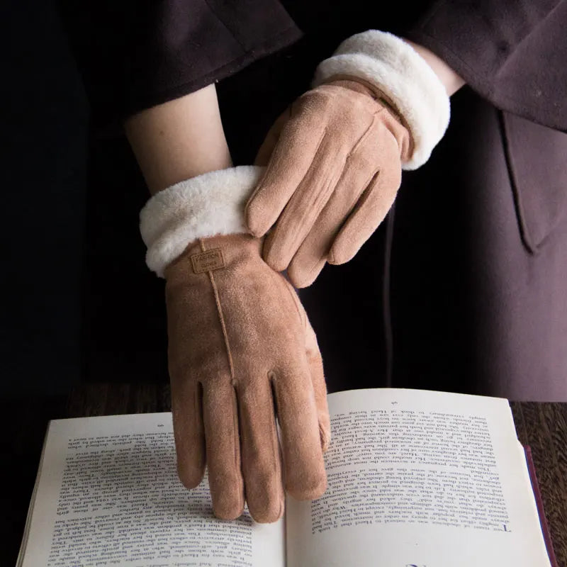 DRAVEN — Cute Furry Mittens – Women’s Warm Winter Style