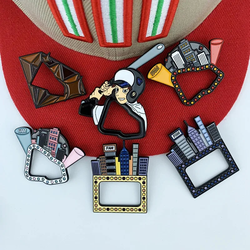 DRAVEN — Virgin Mary Metal Pin – Retro Baseball Cap Brooch