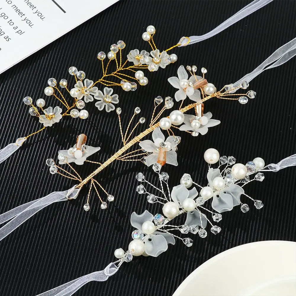 DRAVEN — Silk Rose Bridal Wrist Corsage