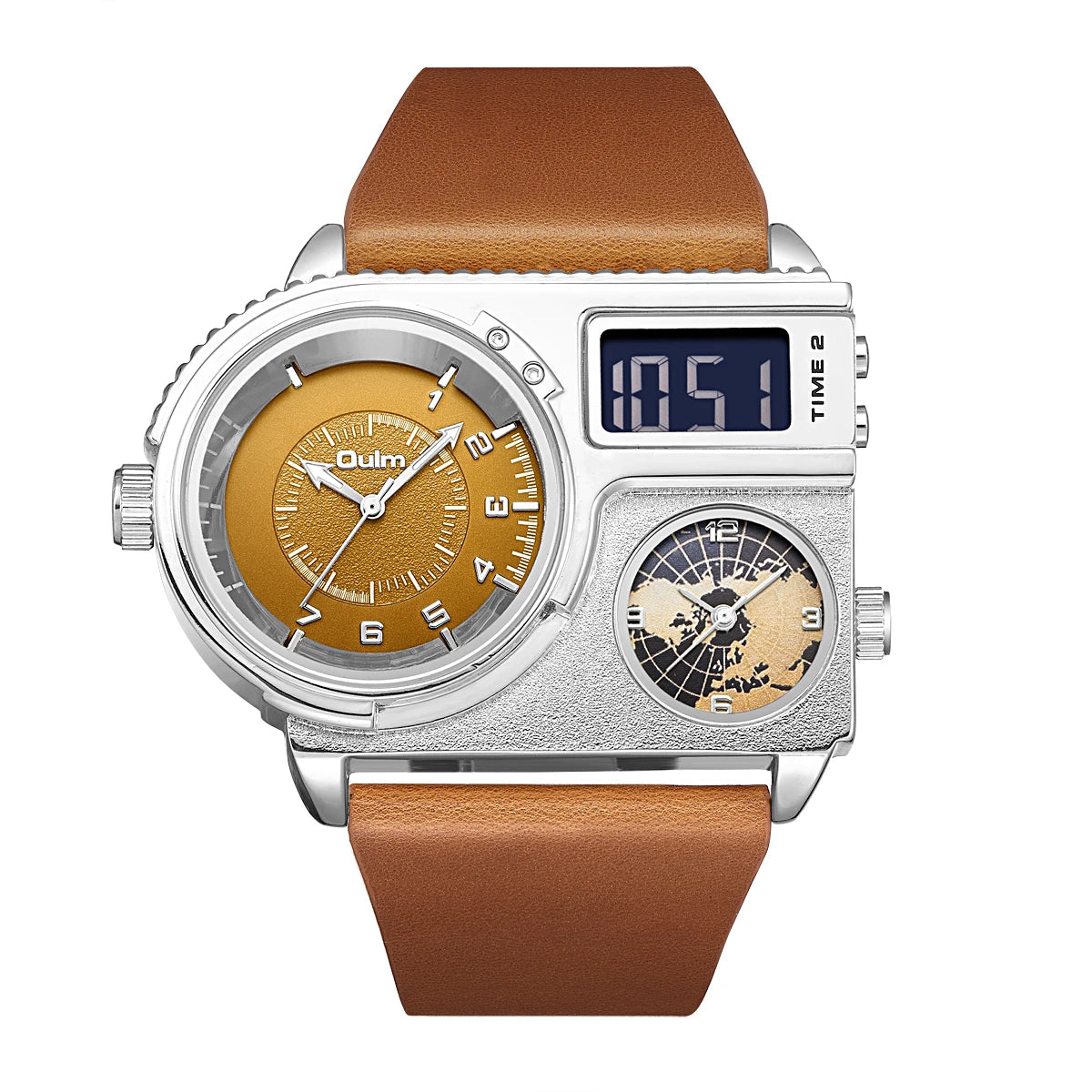 DRAVEN — Street Vision – Men’s Large Dial Hip-Hop Watch with Bold Urban Design