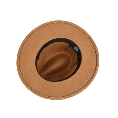 2025 Classic Fedora Hat – Unisex Wool Blend Jazz Style – Elegant Men's Accessory | Accessorio Uomo Elegante