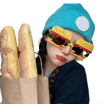 Hawaiian Funny Sunglasses – Creative Party Photo Props – Elegant Men's Accessory | Accessorio Uomo Elegante