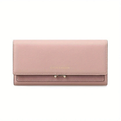 Luxury Long Wallet Women Large Capacity Clutch – Elegant Men's Accessory | Accessorio Uomo Elegante