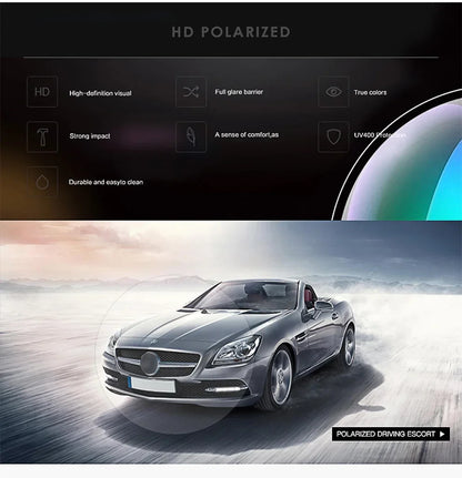 Polarized Sport Sunglasses – Iridescent Windproof Design – Elegant Men's Accessory | Accessorio Uomo Elegante